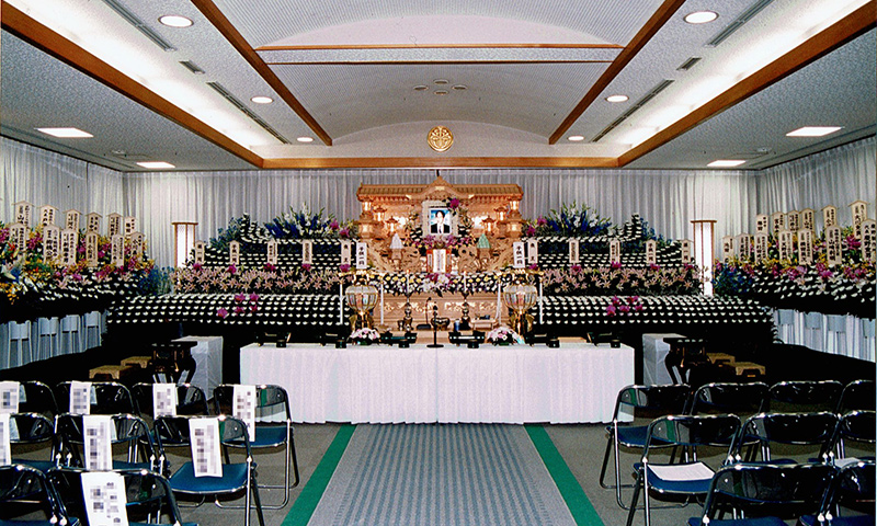 寺院での葬儀